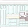 Drawings & Boards | Bespoke Kitchen - Elevation | Interior Designers